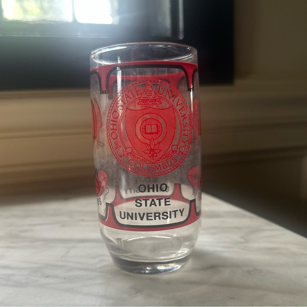 Vintage Ohio State glass
